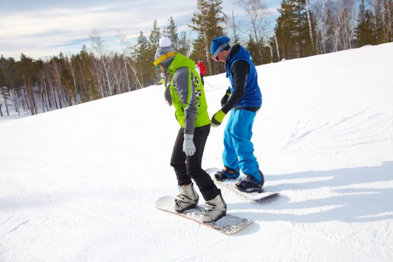 snowboarding