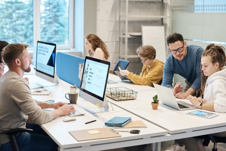 people at the office