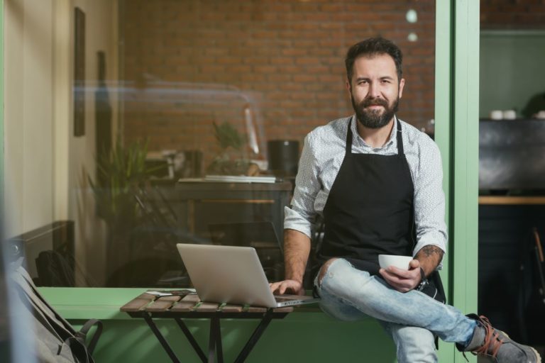 local business owner cafe
