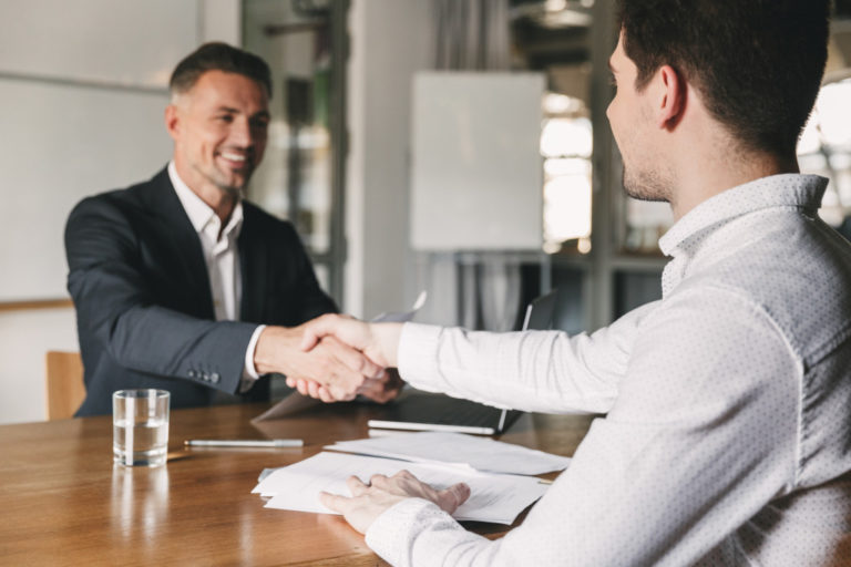 man hired