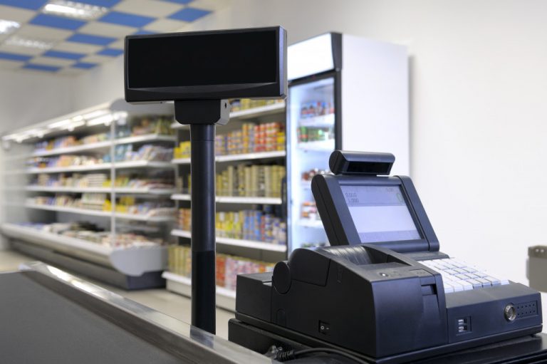 POS system in convenience store