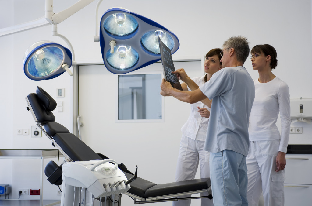 dental clinic with modern equipment