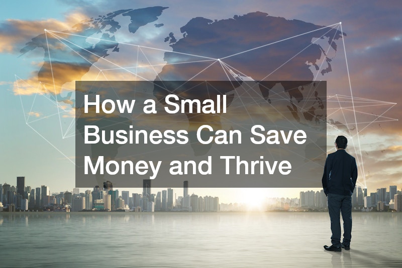 How a Small Business Can Save Money and Thrive